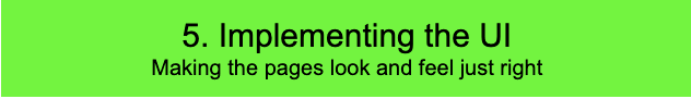 Step 5. Implementing the UI
